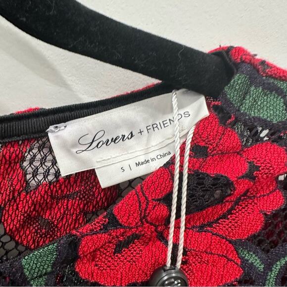 NWT Lovers + Friends Nadine Rose Garden Maxi Dress. - Picture 9 of 12